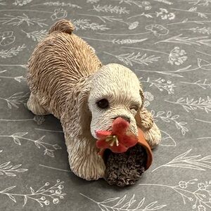 VTG 1990 Sandicast Pesky Peepers Cocker Spaniel B04 - NWT Sandra Brue